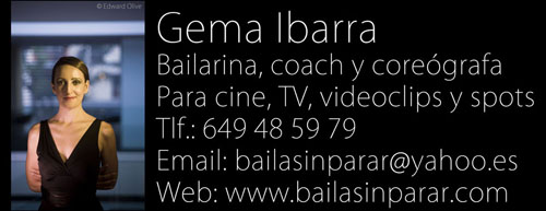 bailarina coreografa madrid