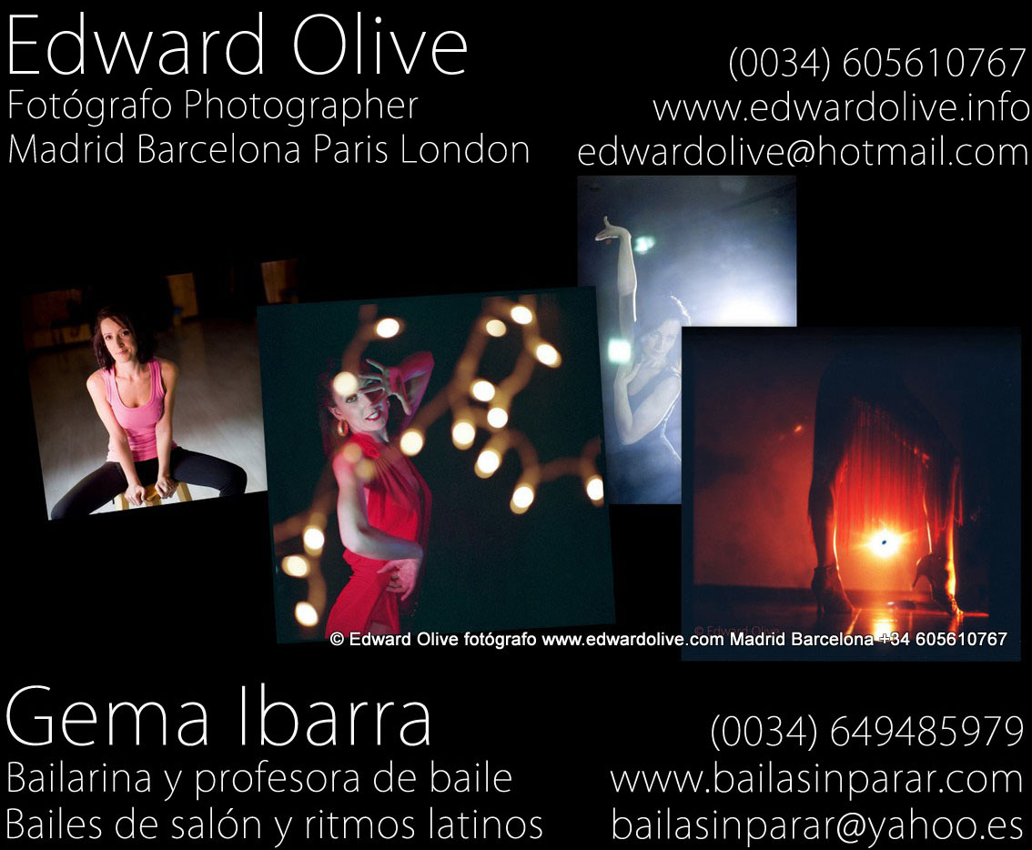 fotografo books bailarines 